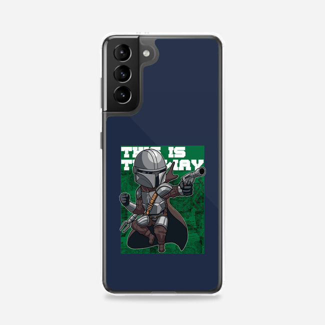 The Green Hunter-samsung snap phone case-Astrobot Invention