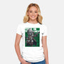 The Green Hunter-womens fitted tee-Astrobot Invention