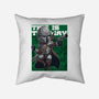 The Green Hunter-none removable cover throw pillow-Astrobot Invention