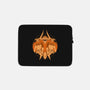 Orange Ghoul-none zippered laptop sleeve-Astrobot Invention