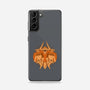 Orange Ghoul-samsung snap phone case-Astrobot Invention