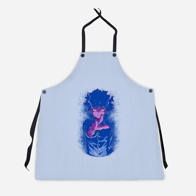 Psychic Boy-unisex kitchen apron-Astrobot Invention