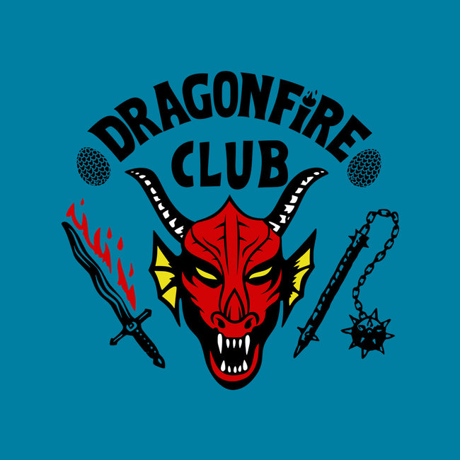 Dragonfire Club-none beach towel-Boggs Nicolas