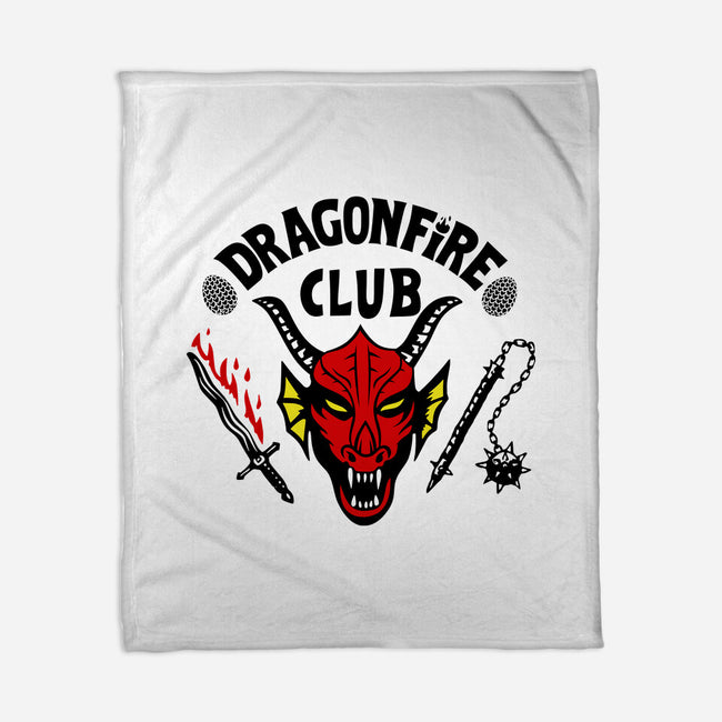 Dragonfire Club-none fleece blanket-Boggs Nicolas