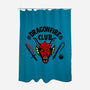 Dragonfire Club-none polyester shower curtain-Boggs Nicolas