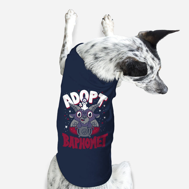 Adopt A Baphomet-dog basic pet tank-Nemons