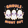 Ghouls Night Out-none beach towel-Weird & Punderful