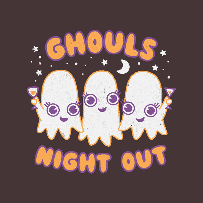 Ghouls Night Out-none memory foam bath mat-Weird & Punderful