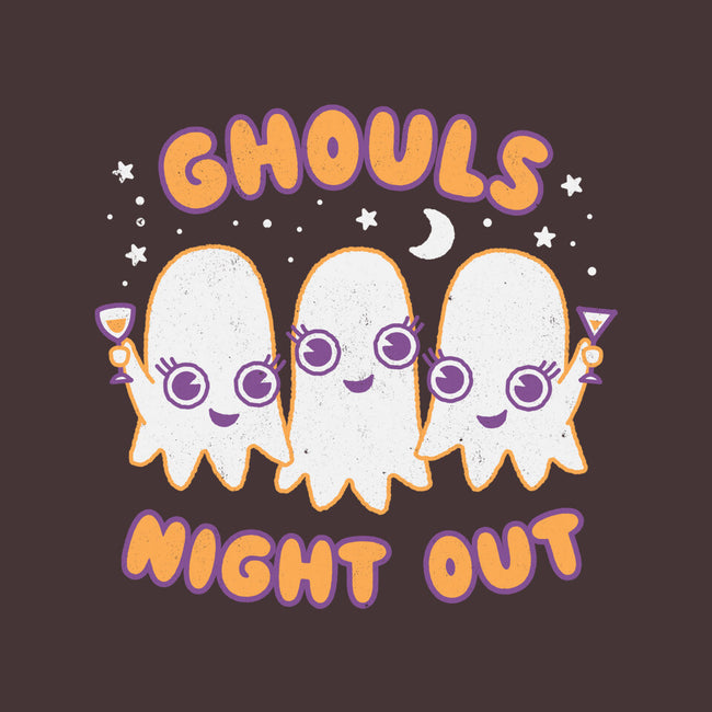 Ghouls Night Out-none fleece blanket-Weird & Punderful
