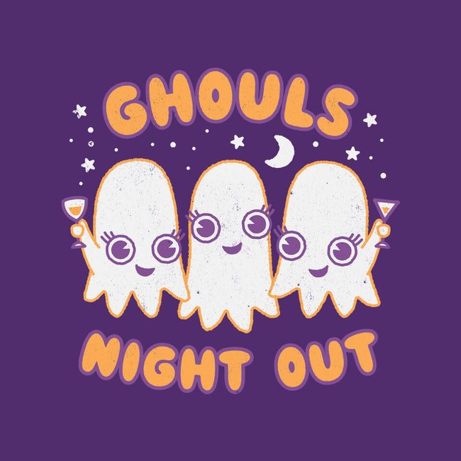 Ghouls Night Out-womens off shoulder sweatshirt-Weird & Punderful