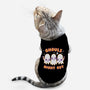 Ghouls Night Out-cat basic pet tank-Weird & Punderful