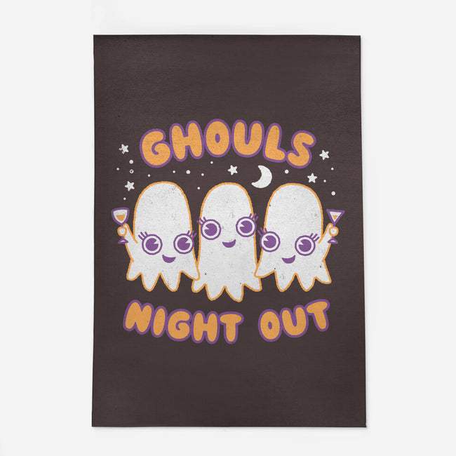 Ghouls Night Out-none indoor rug-Weird & Punderful