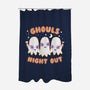 Ghouls Night Out-none polyester shower curtain-Weird & Punderful