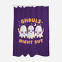Ghouls Night Out-none polyester shower curtain-Weird & Punderful