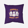 Ghouls Night Out-none removable cover throw pillow-Weird & Punderful