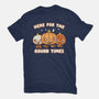 Here For The Gourd Times-mens basic tee-Weird & Punderful