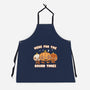 Here For The Gourd Times-unisex kitchen apron-Weird & Punderful