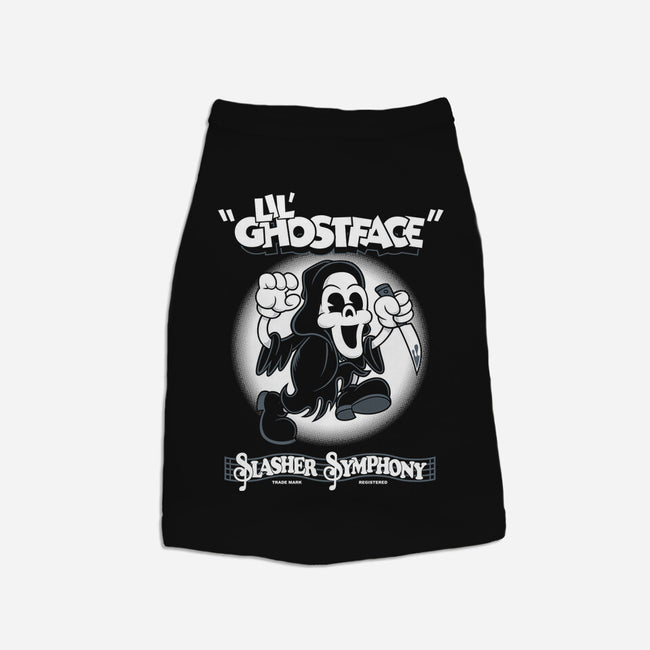 Lil Ghostface-cat basic pet tank-Nemons