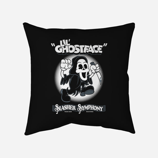 Lil Ghostface-none removable cover w insert throw pillow-Nemons