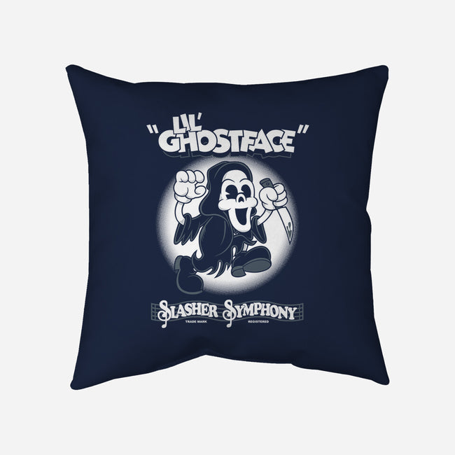 Lil Ghostface-none removable cover w insert throw pillow-Nemons