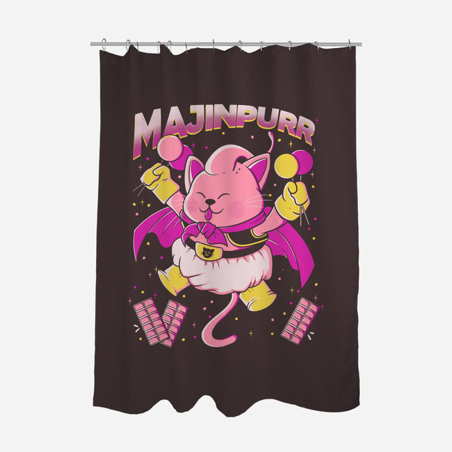 Majinpurr-none polyester shower curtain-Douglasstencil
