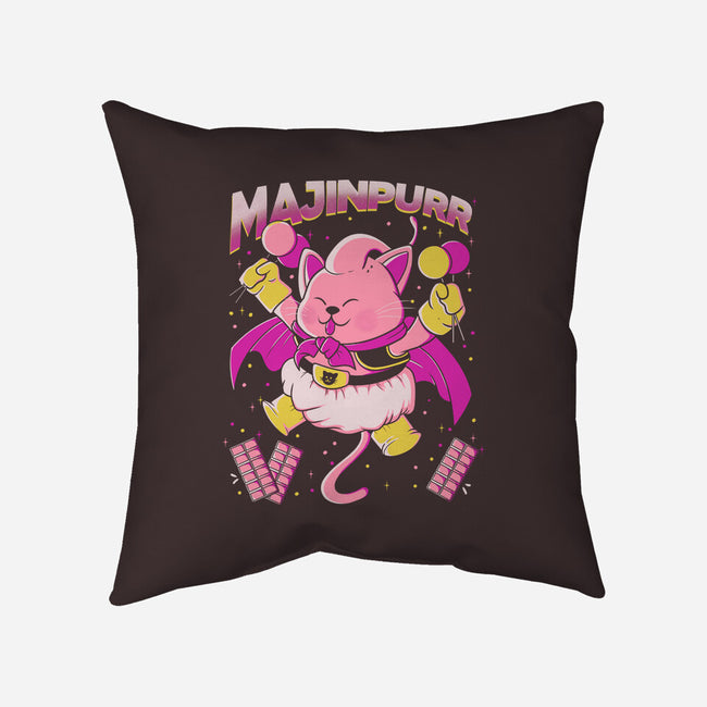 Majinpurr-none removable cover throw pillow-Douglasstencil