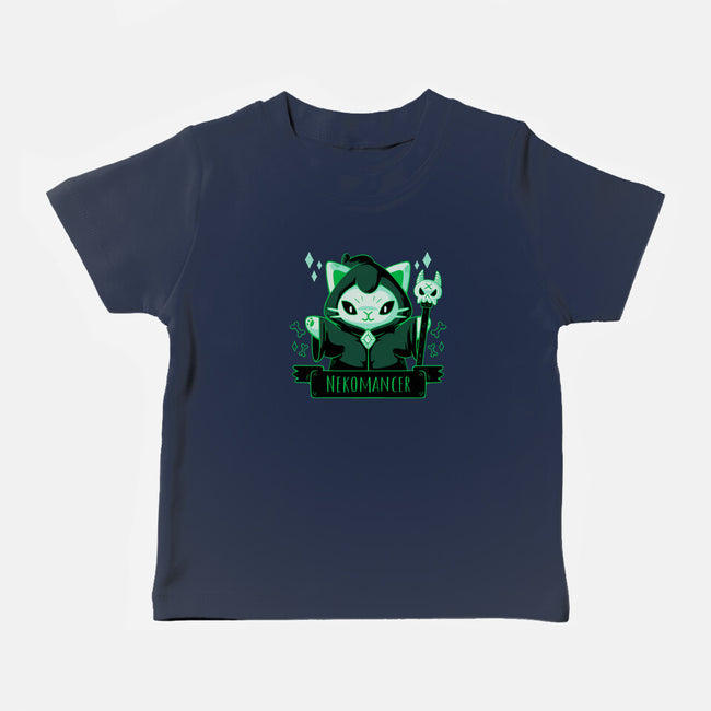 Cute Nekomancer-baby basic tee-xMorfina