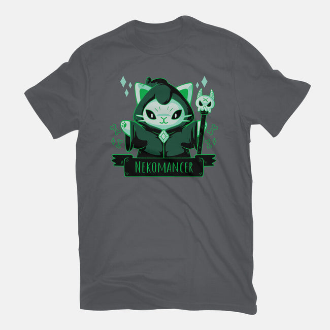 Cute Nekomancer-mens basic tee-xMorfina