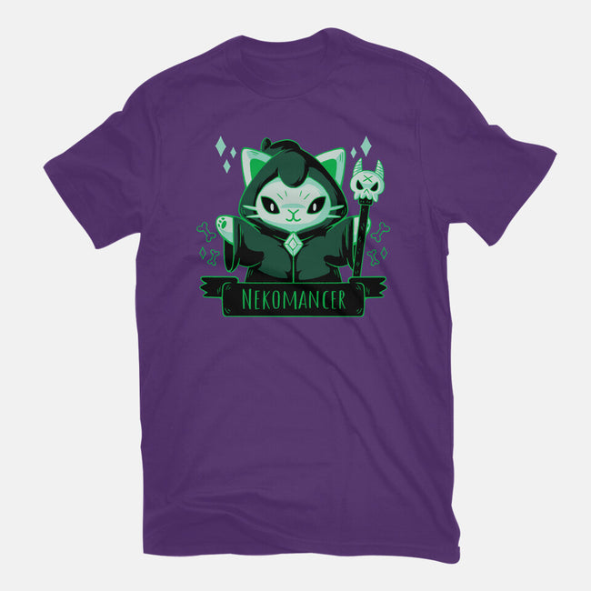 Cute Nekomancer-mens basic tee-xMorfina