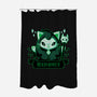 Cute Nekomancer-none polyester shower curtain-xMorfina