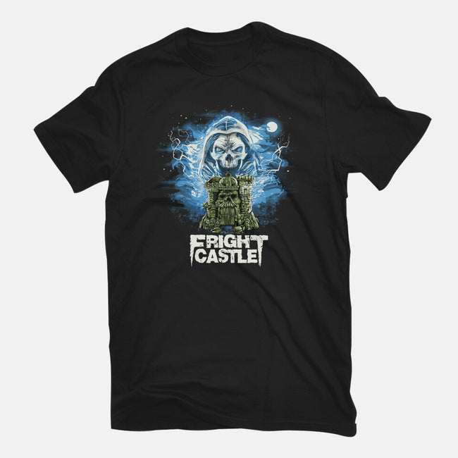 Fright Castle-womens fitted tee-zascanauta