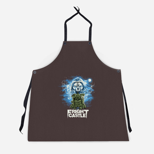 Fright Castle-unisex kitchen apron-zascanauta