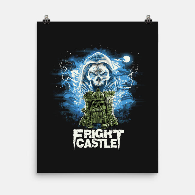 Fright Castle-none matte poster-zascanauta