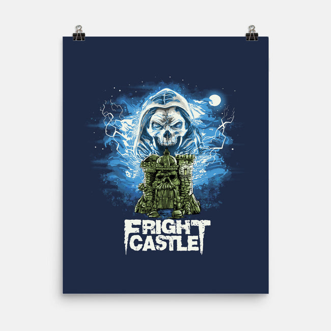 Fright Castle-none matte poster-zascanauta