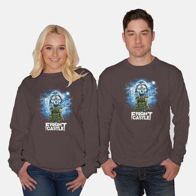 Fright Castle-unisex crew neck sweatshirt-zascanauta