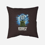 Fright Castle-none removable cover w insert throw pillow-zascanauta