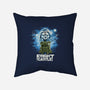 Fright Castle-none removable cover throw pillow-zascanauta