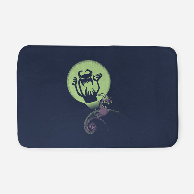 The Nightmare Of The Dog-none memory foam bath mat-Claudia