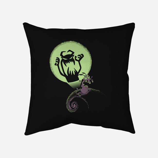 The Nightmare Of The Dog-none removable cover throw pillow-Claudia