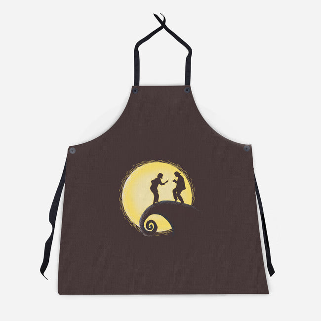 The Nightmare Before Dance-unisex kitchen apron-Claudia