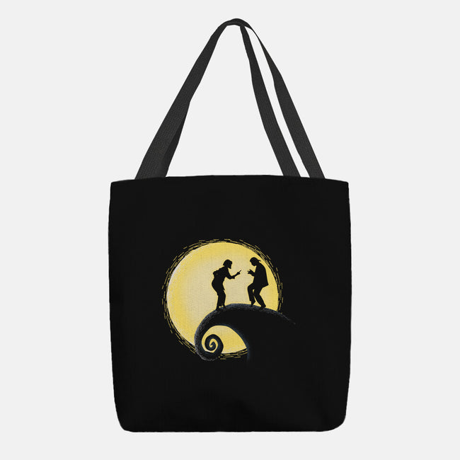The Nightmare Before Dance-none basic tote bag-Claudia