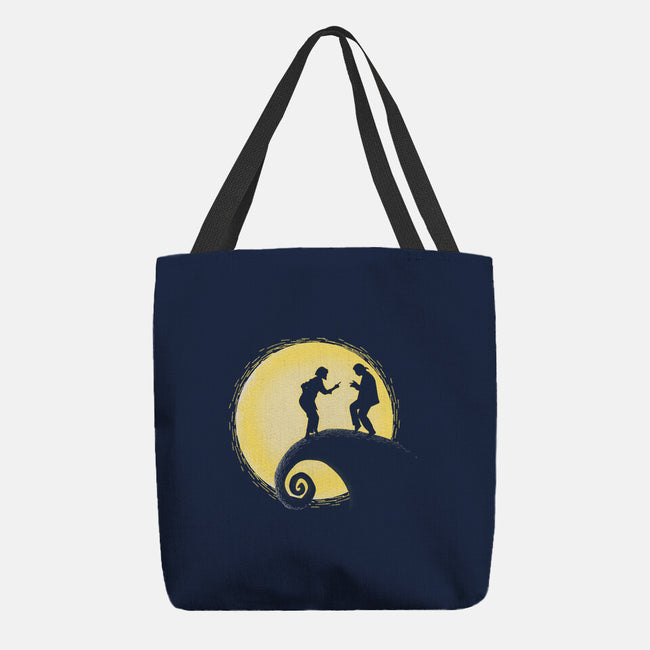 The Nightmare Before Dance-none basic tote bag-Claudia