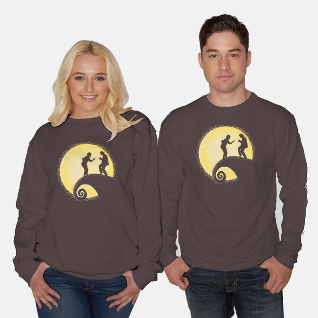 The Nightmare Before Dance-unisex crew neck sweatshirt-Claudia