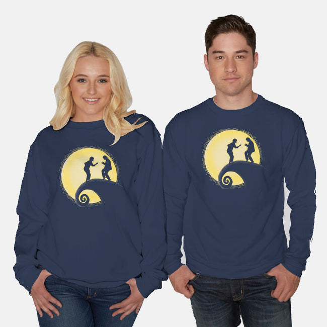 The Nightmare Before Dance-unisex crew neck sweatshirt-Claudia