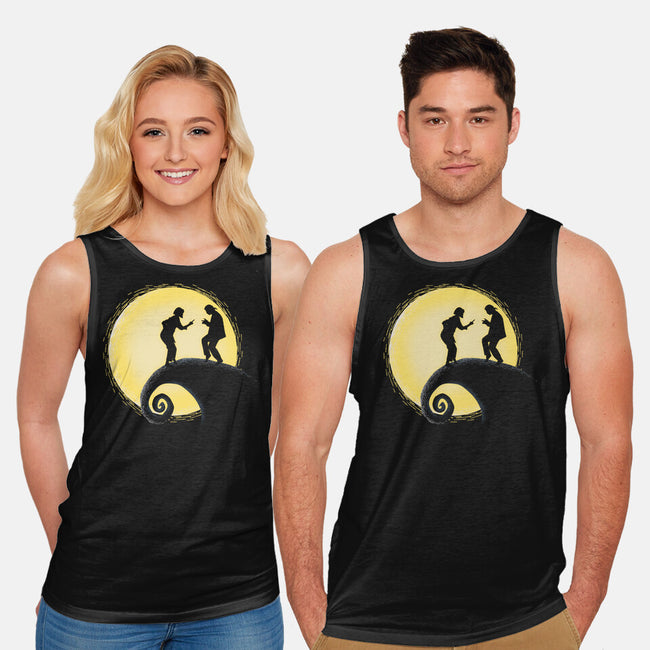 The Nightmare Before Dance-unisex basic tank-Claudia