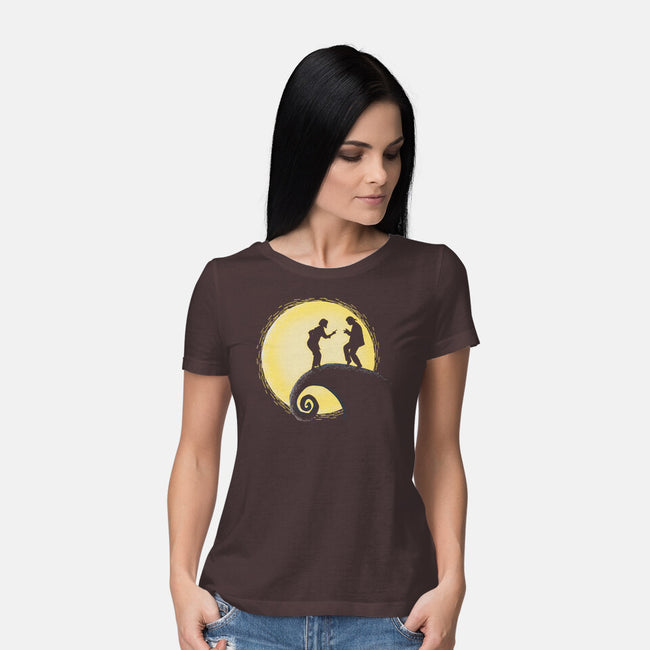 The Nightmare Before Dance-womens basic tee-Claudia