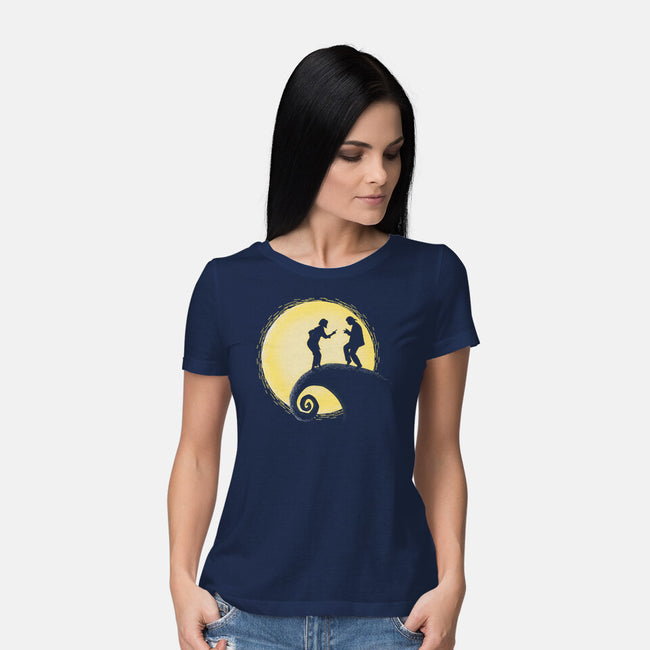 The Nightmare Before Dance-womens basic tee-Claudia
