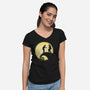 The Nightmare Before Dance-womens v-neck tee-Claudia