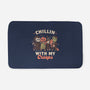 Chilling With My Creeps-none memory foam bath mat-eduely