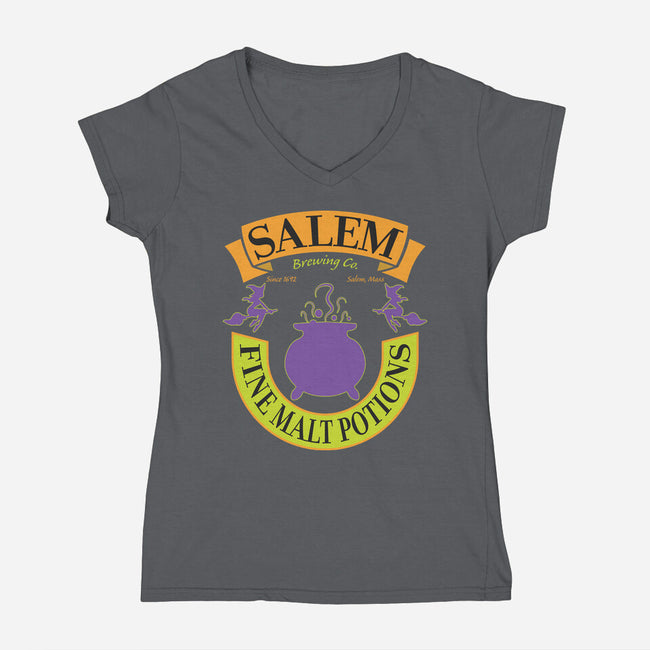 Fine Malt Potions-womens v-neck tee-ShirtMcGirt